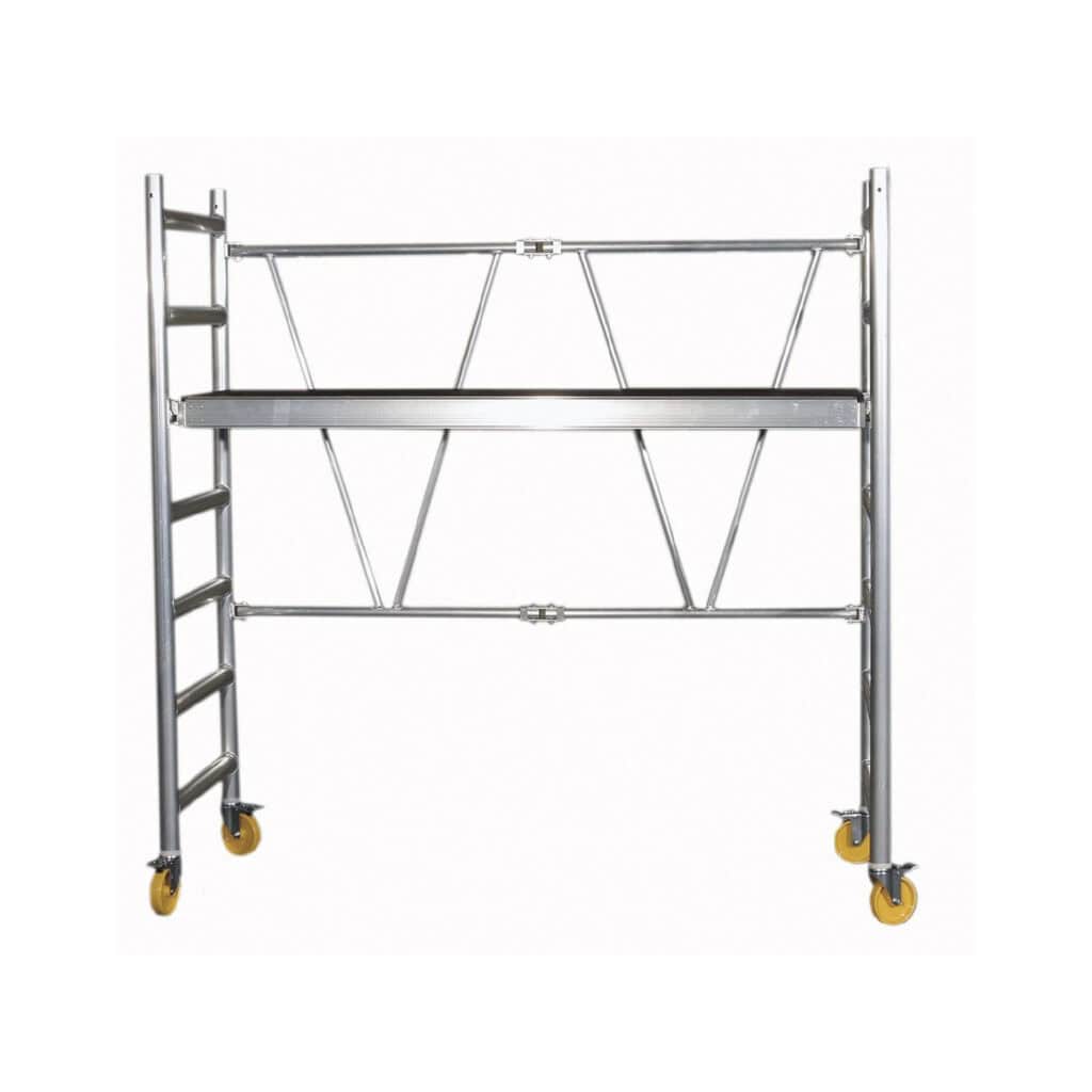 Custers foldestillas 74 x 178 cm i aluminium