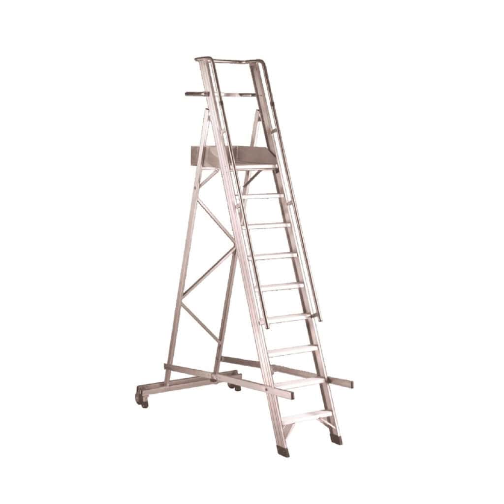 Castellana plattformtrapp i aluminium
